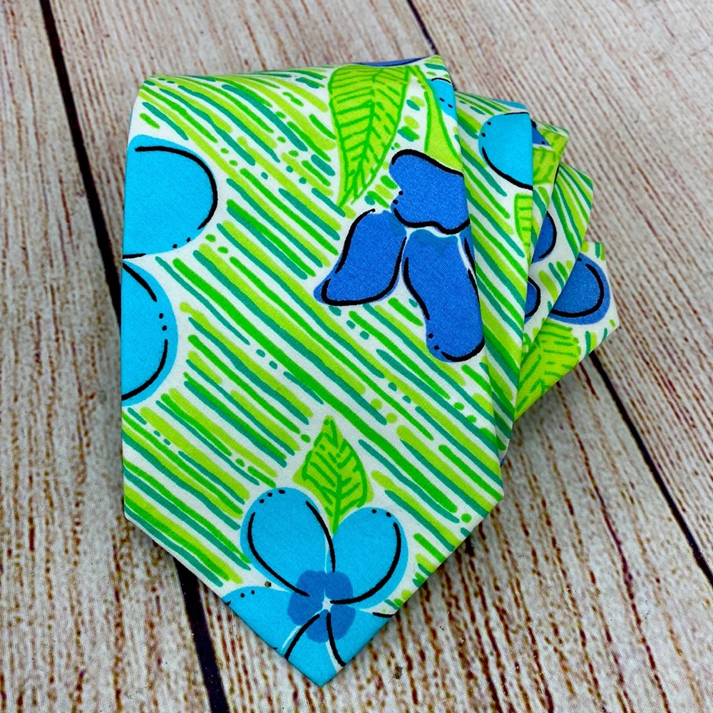 Lilly Pulitzer Mens Floral Tie